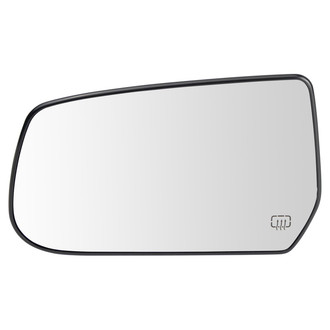TRQ® - Driver Side View Mirror Glass (Heated)