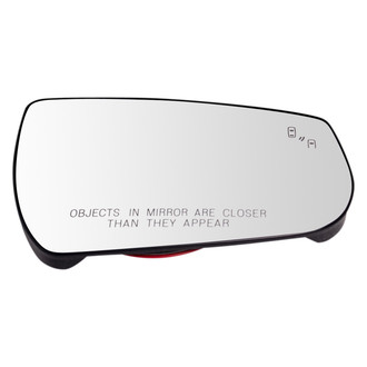 TRQ® - Passenger Side View Mirror Glass (Heated)