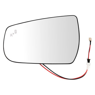 TRQ® - Driver Side View Mirror Glass (Heated)