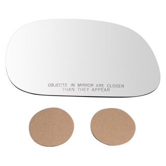 TRQ® - Passenger Side View Mirror Glass