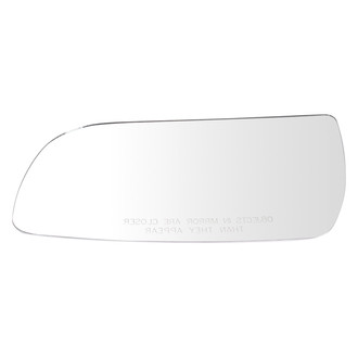 TRQ® - Passenger Side View Mirror Glass