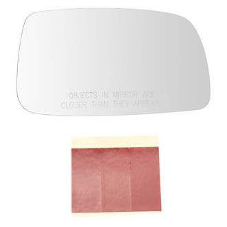 TRQ® - Passenger Side View Mirror Glass