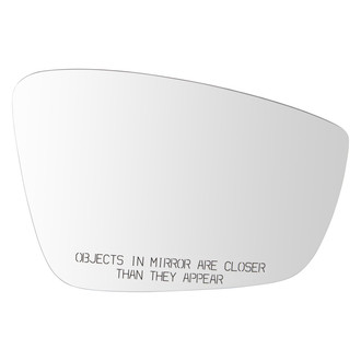 TRQ® - Passenger Side Manual View Mirror Glass
