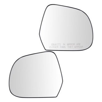 TRQ® - Driver and Passenger Side View Mirror Glass Set