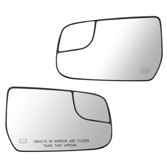 TRQ® - Power Heated Side View Mirror Glass Set