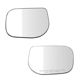 Exterior Mirror Glass w/ Backing Plate LH RH Pair for Nissan Titan