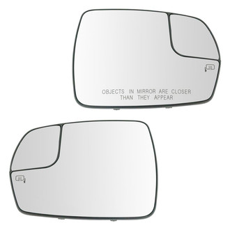 TRQ® - Heated Side View Mirror Glass Set