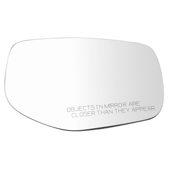 TRQ® - Passenger Side View Mirror Glass (Heated, Non-Foldaway)