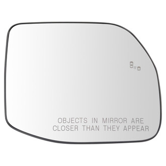 TRQ® - Passenger Side View Mirror Glass (Heated)