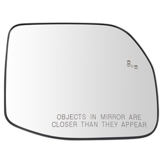 TRQ® - Passenger Side View Mirror Glass (Non-Heated)