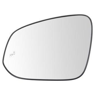 TRQ® - Driver Side View Mirror Glass (Heated)