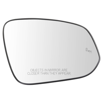 TRQ® - Passenger Side View Mirror Glass (Heated)