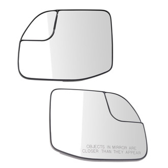 TRQ® - Driver and Passenger Side View Mirror Glass Set
