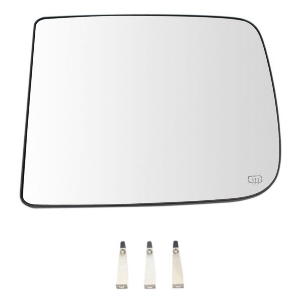 TRQ® - Driver Side Towing Mirror Glass