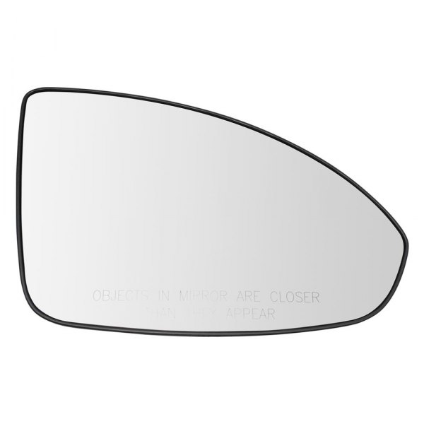 TRQ® - Passenger Side View Mirror Glass