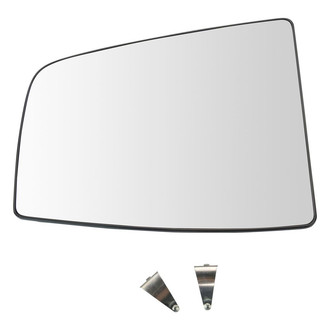 TRQ® - Passenger Side View Mirror Glass