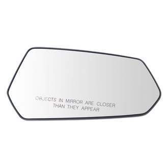 TRQ® - Passenger Side View Mirror Glass