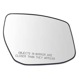 TRQ® - Passenger Side View Mirror Glass