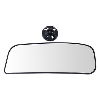 TRQ® - Driver Side View Mirror Glass