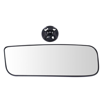 TRQ® - Passenger Side View Mirror Glass