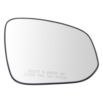 TRQ® - Passenger Side View Mirror Glass