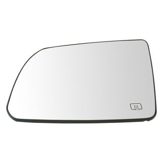TRQ® - Driver Side View Mirror Glass (Heated)