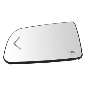 TRQ® - Driver Side View Mirror Glass