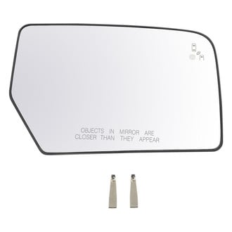 TRQ® - Passenger Side View Mirror Glass (Heated)