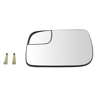TRQ® - Driver Side View Mirror Glass (Heated)