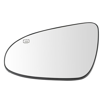 TRQ® - Driver Side View Mirror Glass