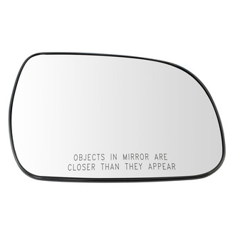 TRQ® - Passenger Side View Mirror Glass