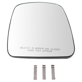 TRQ® - Passenger Side Manual View Mirror Glass