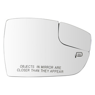 TRQ® - Passenger Side View Mirror Glass (Heated)