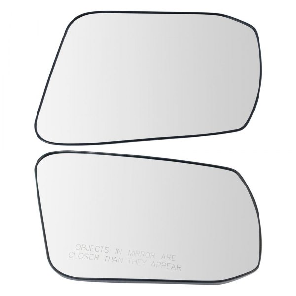 TRQ® - Driver and Passenger Side View Mirror Glass Set