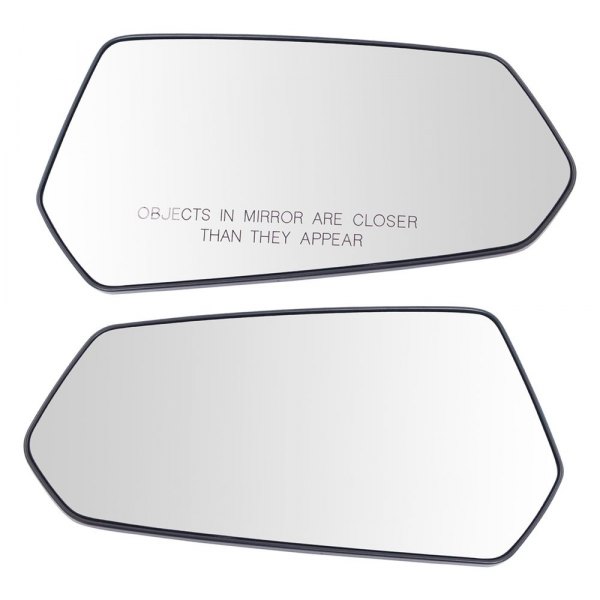TRQ® - Driver and Passenger Side View Mirror Glass Set