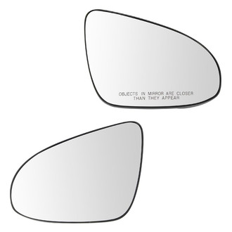 TRQ® - Driver and Passenger Side View Mirror Glass Set (Heated)
