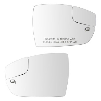 TRQ® - Heated Side View Mirror Glass Set