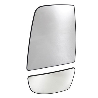 TRQ® - Driver Side View Mirror Glass
