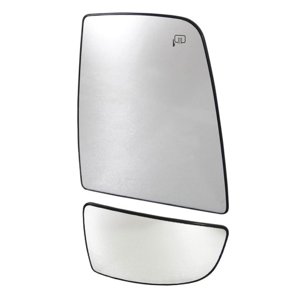 TRQ® - Passenger Side View Mirror Glass