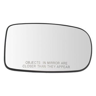 TRQ® - Power Heated Manual-Foldaway Side View Mirror Glass