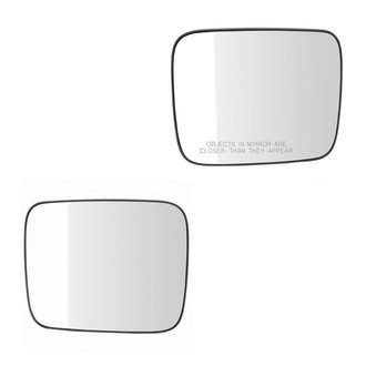 TRQ® - Heated Side View Mirror Glass Set
