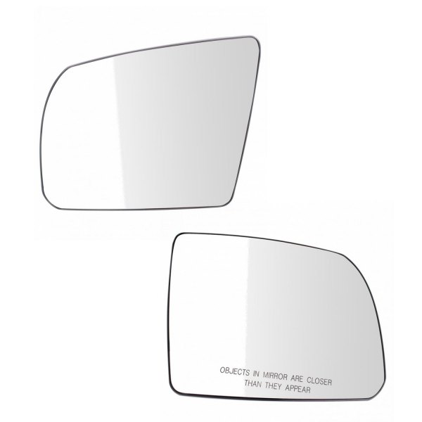 TRQ® - Driver and Passenger Side View Mirror Glass Set