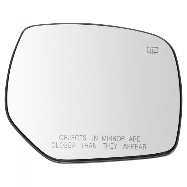 TRQ® - Passenger Side View Mirror Glass