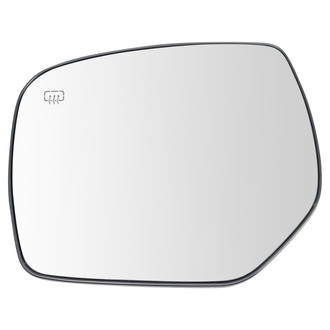 TRQ® - Driver Side View Mirror Glass (Heated)