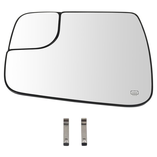 TRQ® - Driver Side View Mirror Glass