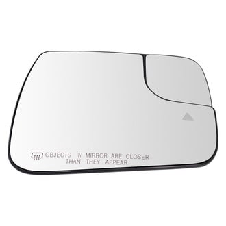 TRQ® - Manual Heated Side View Mirror Glass