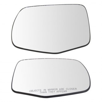 APDTY 67456 Side View Mirror Replacement Glass Fits Left OE 76253SZAA11 2009-2013 Honda Pilot Driver-Side