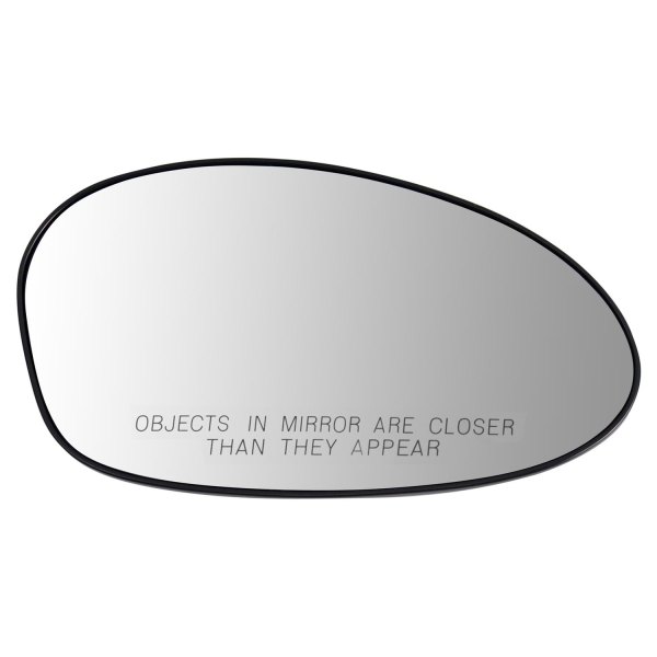 TRQ® - Passenger Side View Mirror Glass