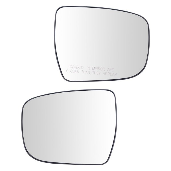 TRQ® - Driver and Passenger Side View Mirror Glass Set