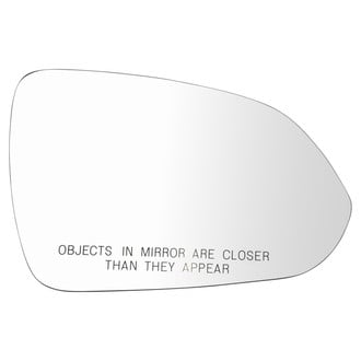 TRQ® - Passenger Side Power View Mirror Glass (Heated, Foldaway)